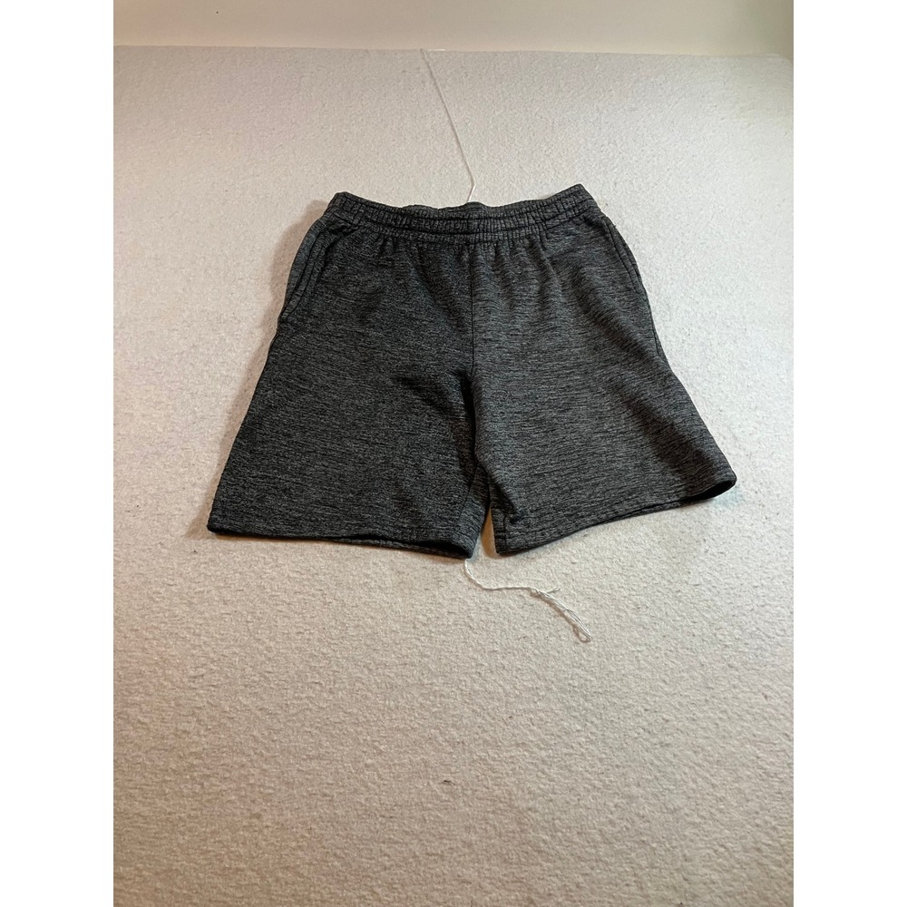 Bollinger Mens Athletic Shorts Medium Charcoal Grey Heathered Workout Pockets
